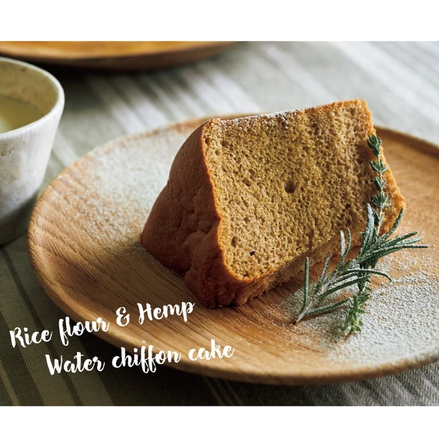 口の中でふわんっととける♡ たんぱく質豊富な「ウォーターシフォンケーキ」…