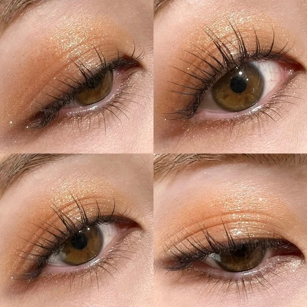 ボビイ ブラウン リュクス アイシャドウ サンフレアをスウォッチ