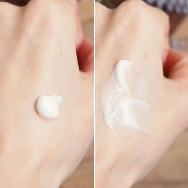 BIRTH プレミアムハンドクリーム テクスチャー