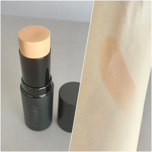 セルヴォーク ホリデー ベースメイクキット A_スウォッチ