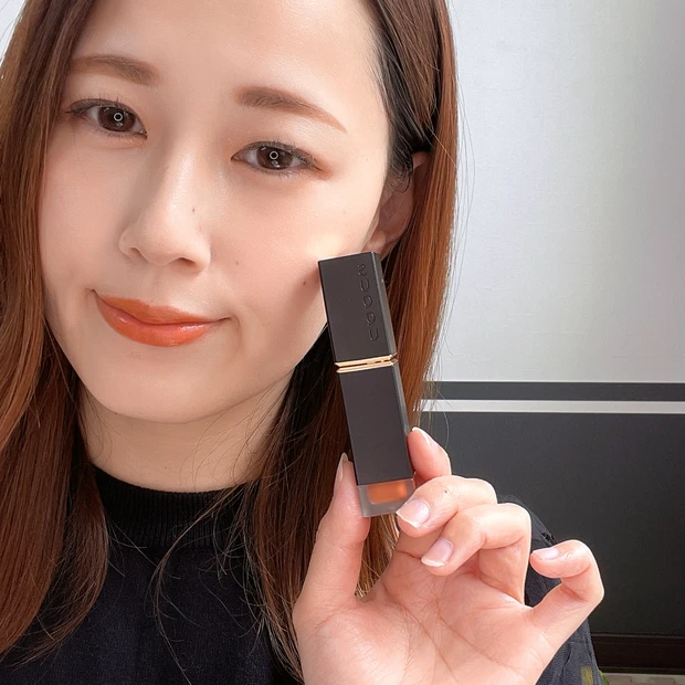 SUQQU コンフォートリップフルイドフォグ 112 メイク