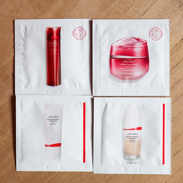 SHISEIDOパウチサンプル