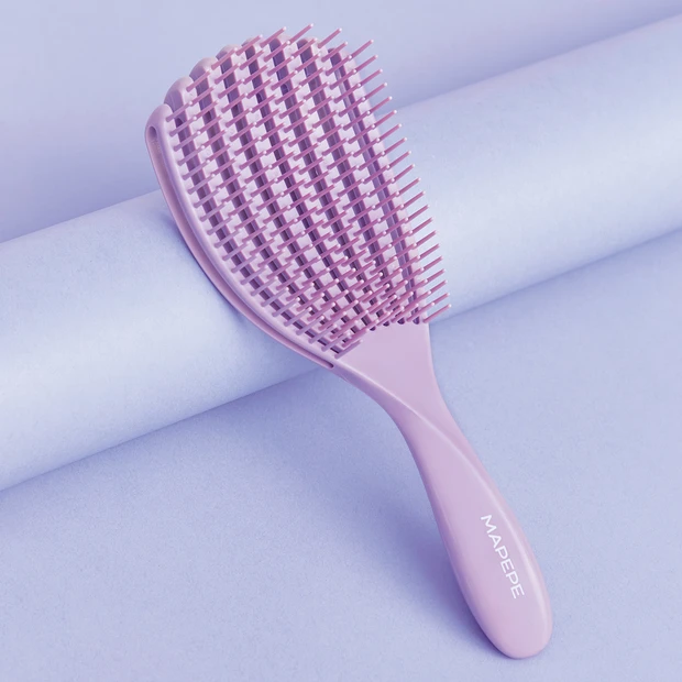 指みたいなヘアブラシでヘッドスパ感覚