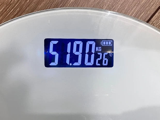 ファスティング　体重　記録