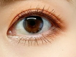 新作アイグロウジェムを使って今季流行のオレンジブラウンメイク‼︎_3_2