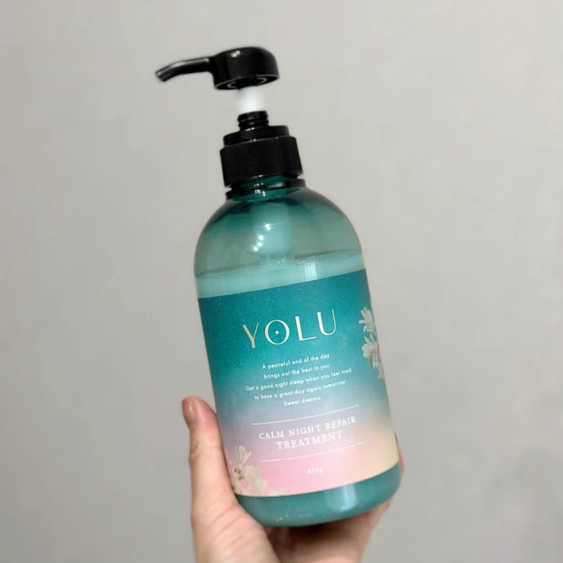夏限定！YOLUのシャンプー&トリートメント『カームナイトリペア』✨チュベローズ＆ベルガモットの香りで癒されるバスタイムへ_4_1