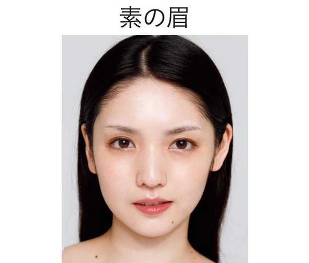 素の眉