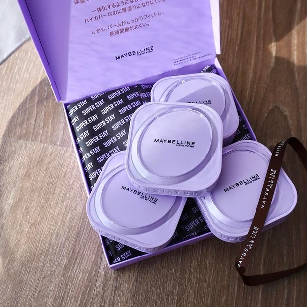 【3位】《メイベリン》生チョコ感覚バーム?新作「SPステイ クリームパクト ファンデーション」を全色レビュー