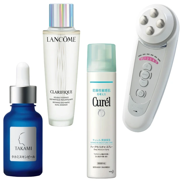 おうち美容の効果を爆上げ！ 美プロの愛用スキンケア4選