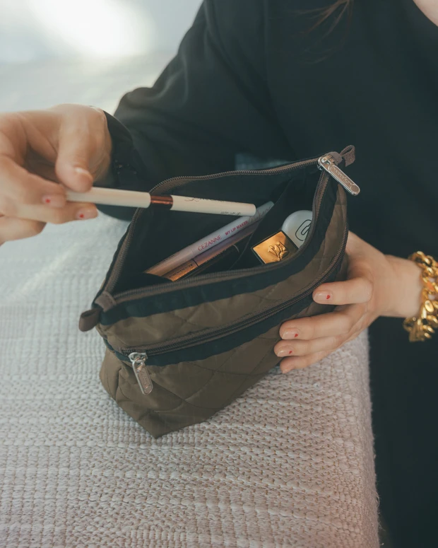 Perfect Cosme Pouch2　ブラウン