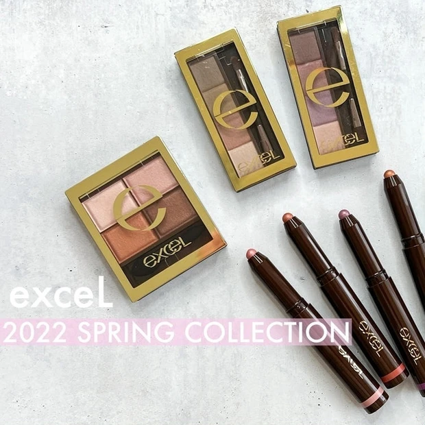 【3位】《エクセル》抜け感のある目もとメイクが叶う♡2022春コスメをご紹介