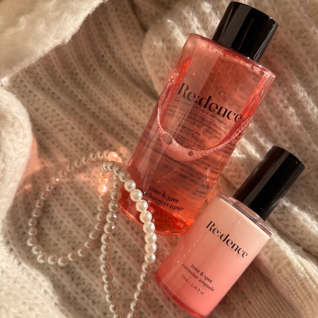 Redence【リデンス】  ◆トーン＆スポットスキンブースタートナー  300ml  ◆トーン＆スポットコレクターアンプル  70ml