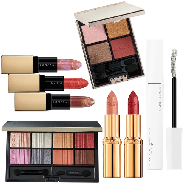 SUQQU、ルナソル、ケイト、ロレアルパリ、メイクアップフォーエバー、エ…