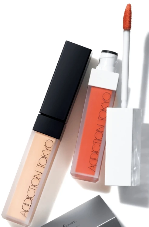 アディクション スキンリフレクト カラーコレクター 006 Warm Orange、アディクション スキンリフレクト フィックス コンシーラー 003 Fair Pink