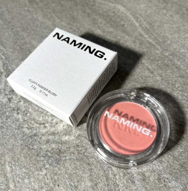 NAMING. ネーミング　公式　コスメ　チーク　取扱店　フラッフィーパウダーブラッシュ　限定　