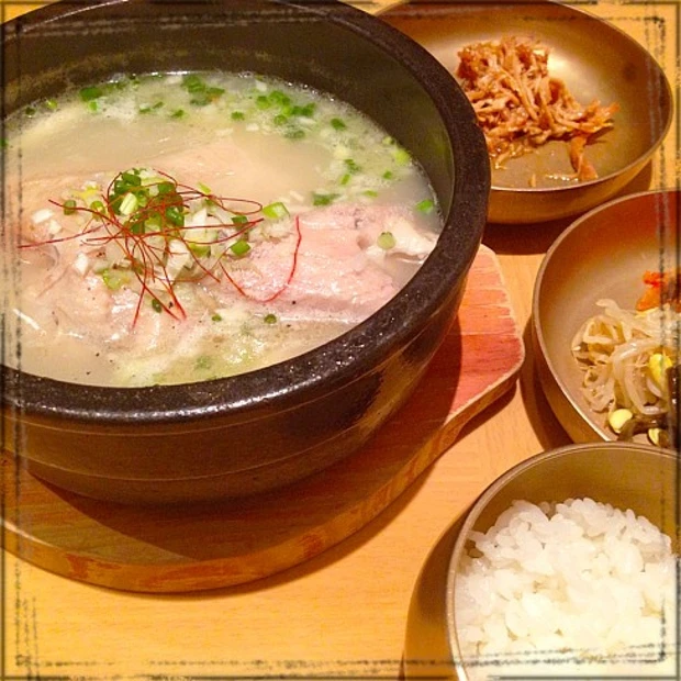 【渋谷ランチ】ヒカリエで参鶏湯（サムゲタン）！