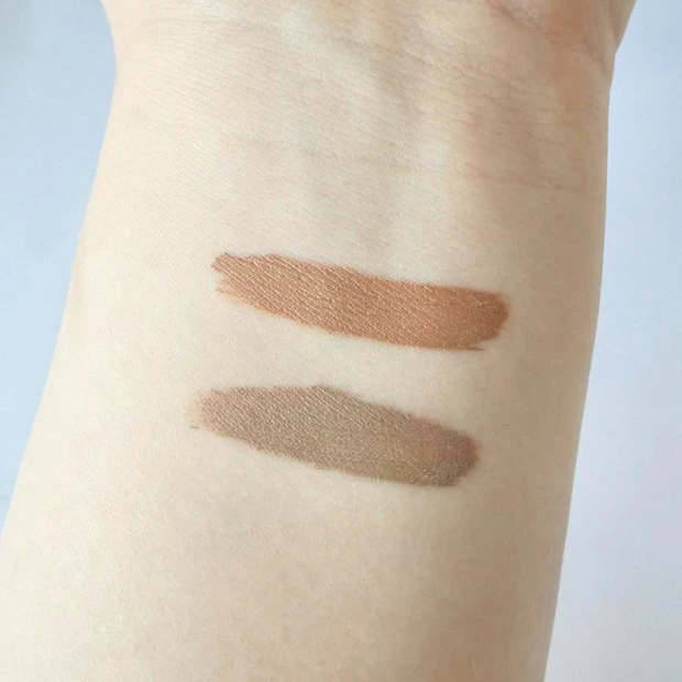 うす眉メーカー01・02のスウォッチ