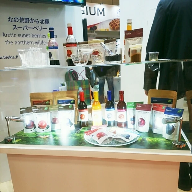 美容成分豊富な野生スーパーベリーでインナー美活「biokia」@FOODEX JAPAN 2016