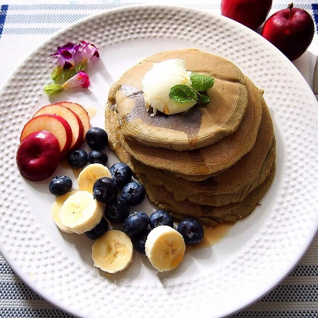 ダイエット女子にオススメ☆ 「ヘンプシードと米粉のパンケーキ」