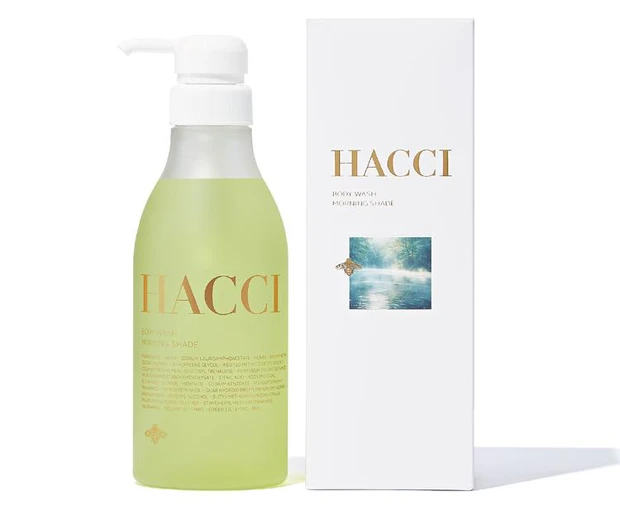 月星座・魚座の2025年下半期 運気アップコスメ&アイテム HACCI ボディウォッシュ BEE HUG モーニングシェイド 385ml ¥5940/HACCI’s JAPAN
