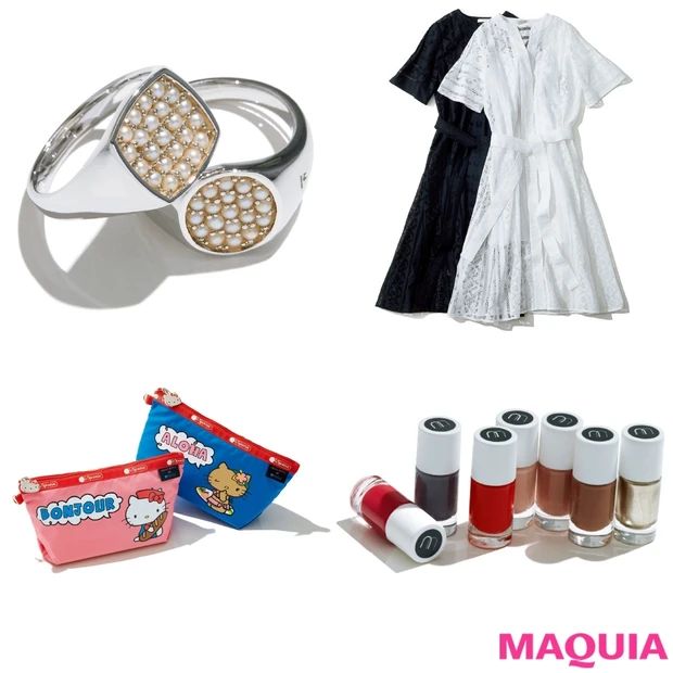 トムウッドの新作リング、ガウンワンピetc.……今すぐチェックしたいおし…