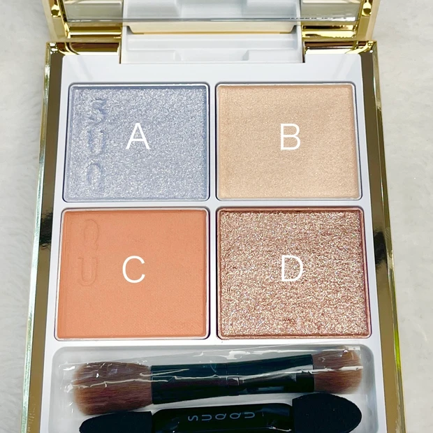 2025 SUQQU メイクアップキット 光飾 イエベ春 レビュー メイク画像