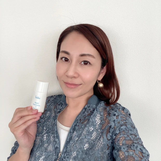【ファンデも摩擦ダメージゼロへ🆓】製薬メーカーが作った“肌に負担をかけない”iniks(イニクス)「リキッド ファンデーション 10 ライトオークル」＆「クレンジング エマルジョン」_3_1