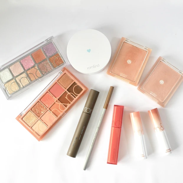 ロムアンド(rom&nd)おすすめアイテム ベターザンパレット ハンオールフィックスマスカラ シースルーベールライター