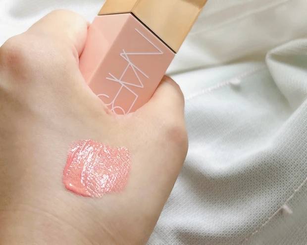 【イエベ春にベストマッチ】NARSのリキッドチーク 1番の人気色の「02799 ORGASM」を徹底レビュー！_7