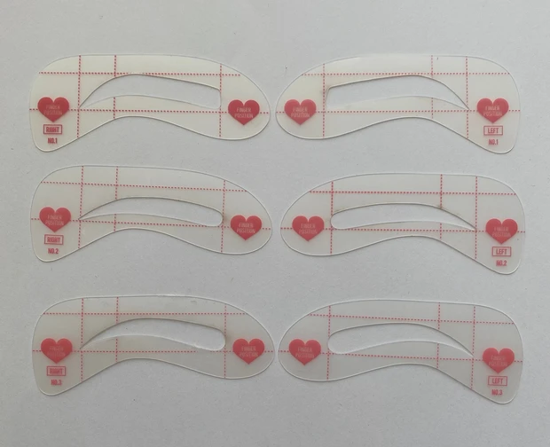 セリア　アイブロウテンプレート　眉毛テンプレート