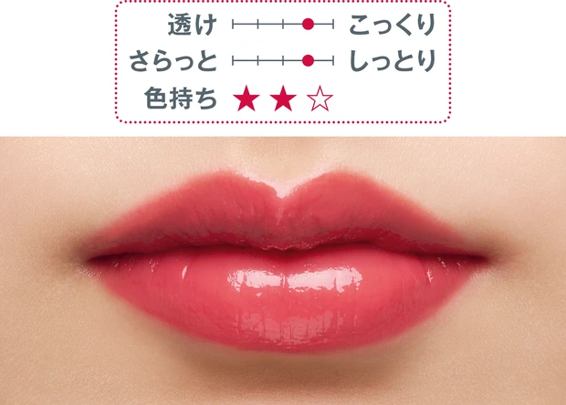 秋の新作リップ PAUL & JOE BEAUTE リップスティック 28 スウォッチ