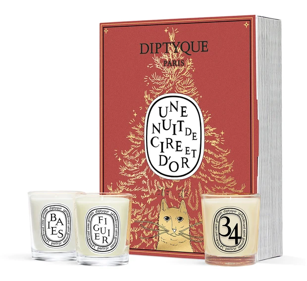 ディプティック 限定版 サプライズブック ミニキャンドル 35gセット 3種類