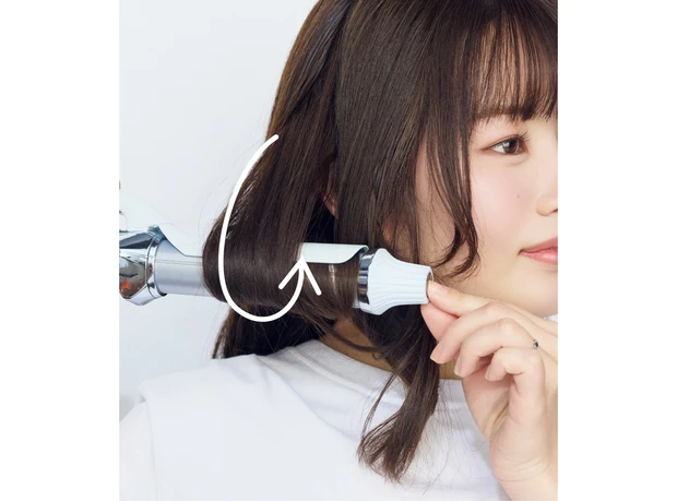 「リファカールアイロン プロ」使った多幸感×今どきニュアンス巻き セミロング 毛先は少しずつ内巻き