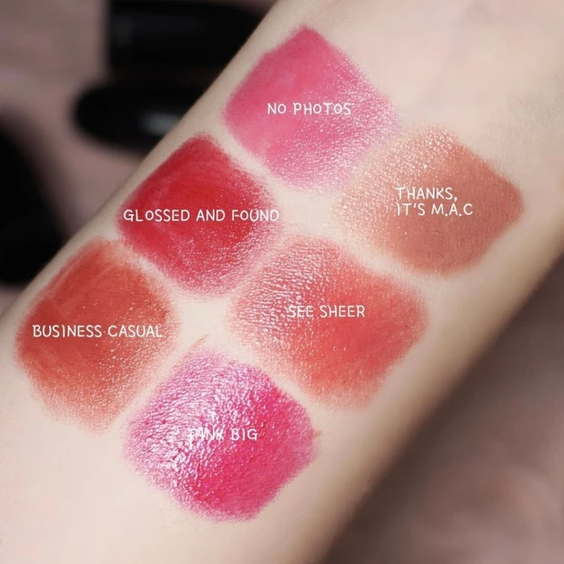 【MAQUIAインフルエンサーのオッス！推しコス】透け感たっぷりのMACのラスターガラス！色展開が豊富で艶のある唇がたまらない、、、_5_1