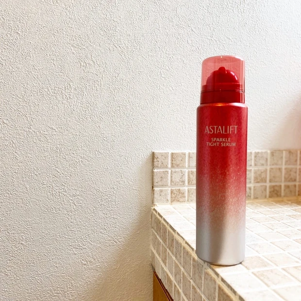 毛穴気になる？？アスタリフトの泡美容液でキュッと引き締め肌へ！お手持ちの化粧水の後に簡単プラスワン美容！
_5