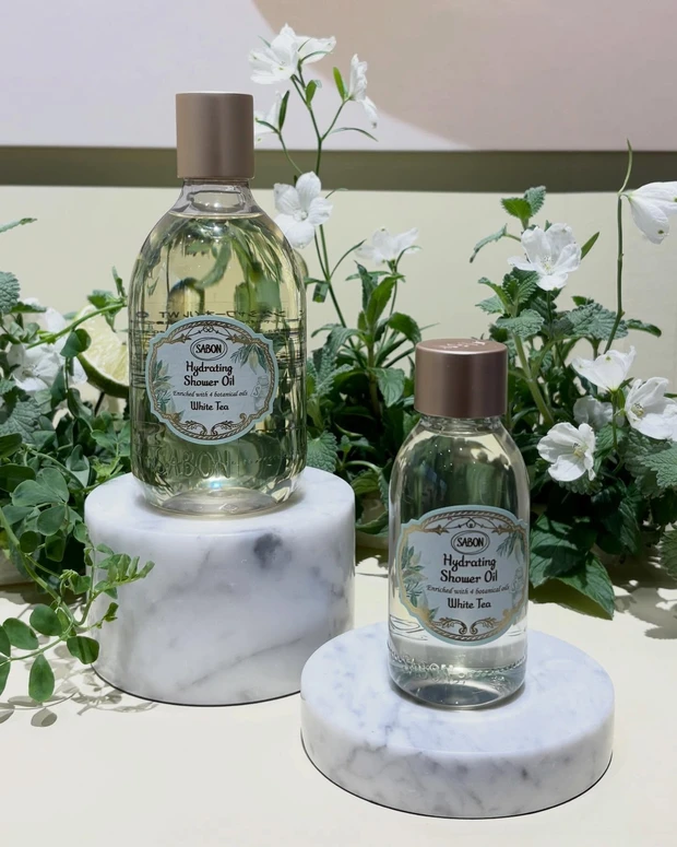 SABON ハイドレイティング シャワーオイル ホワイトティー
