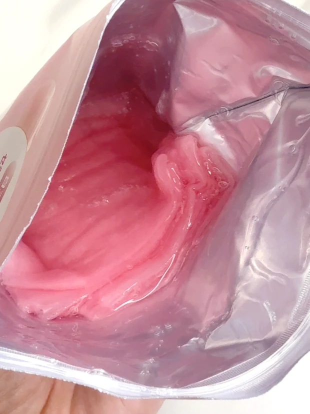 medicube／PDRN ピンクビタコーティングフェイスマスク　中身