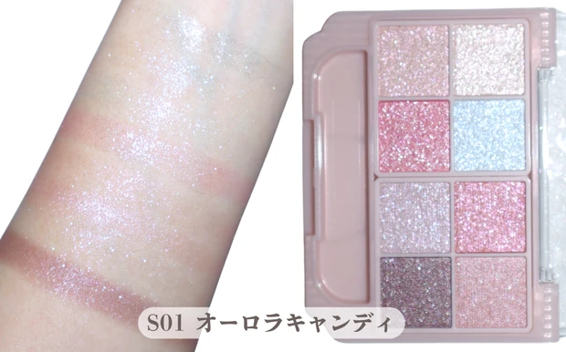 【まとめ売り】10種セット プティパレットアイズ 限定 マット スパークリング 試してみた】プティパレットアイズ（スパークリングタイプ