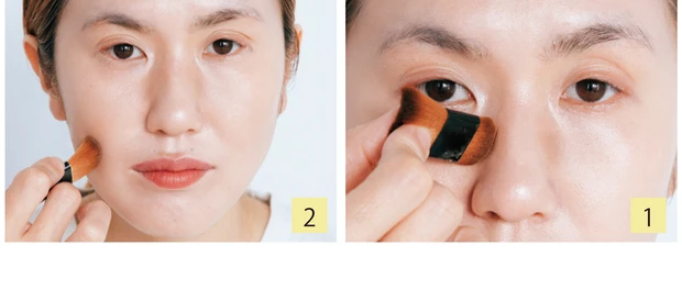 シェーディング&チーディングの淡い影で余白を埋める