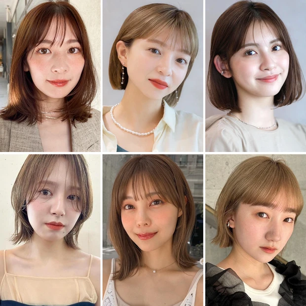 髪型 ヘアカタ ヘアカタログ ボブ ロブ 30代 40代 似合う