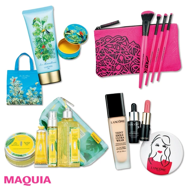 憧れブランドをお得にゲット! 人気ブランドの夏コフレを大公開