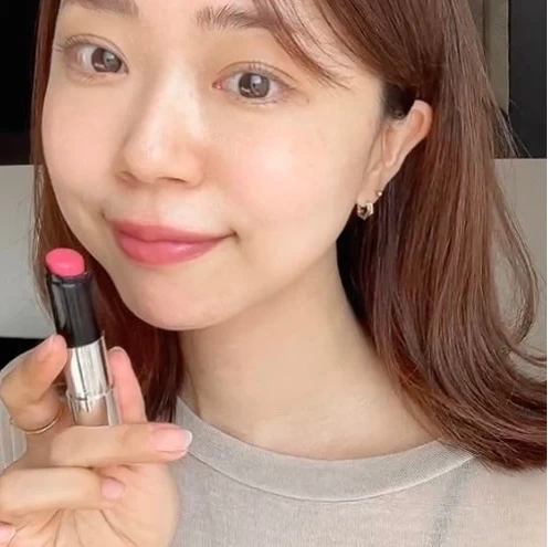 Fujiko ノールックリップ キュンなリップ フジコ 全色レビュー プチプラリップ プチプラコスメグランプリ2024 マキア 02 キュンなピンク