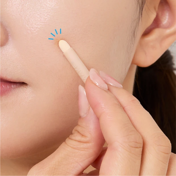 キャンメイク カラー ミキシング コンシーラーの塗り方➀ プチプラコスメ お悩み カバーメイク ベースメイク 赤み ニキビ 2026春新作