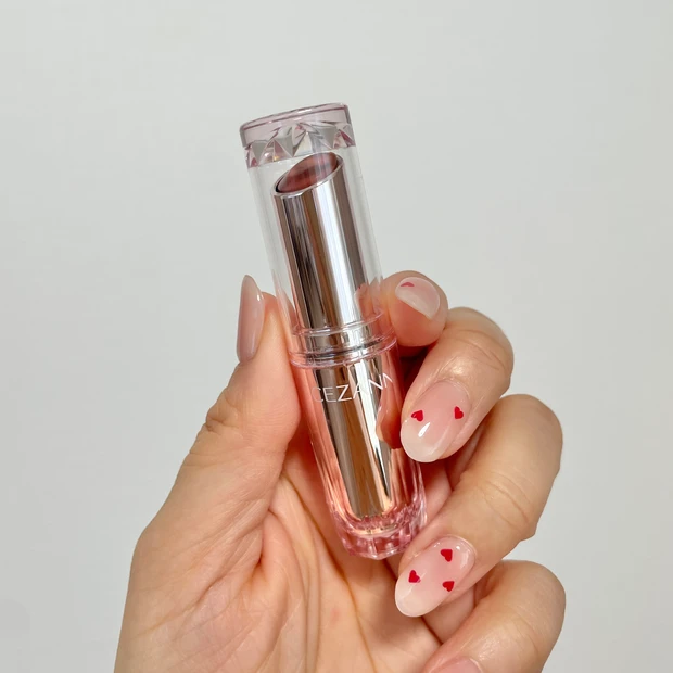 セザンヌ　ラスティンググロスリップ　303　モモコーラル　イエベ春　レビュー