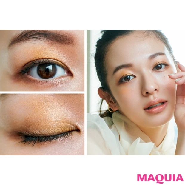 トレンドのイエローはこう使う！ THREEの春パレット攻略テク