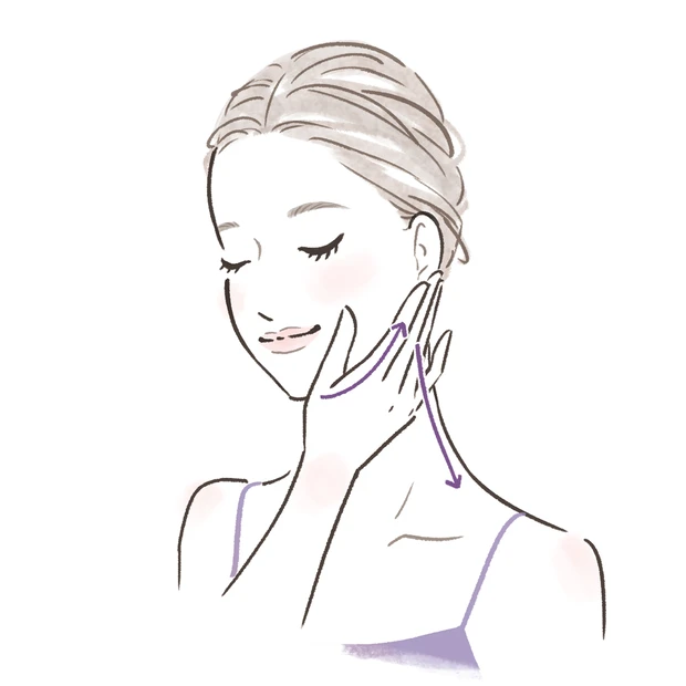 「首ケア」で小顔も若々しさも手に入れる！ 今どきハリアップコスメは“首まで”が正解！
_7_3