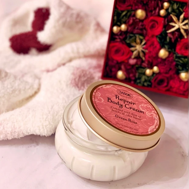 【ボディクリーム】極上の香りに包まれながら、乾燥ダメージを集中ケア♡SABON リペアボディクリーム_1
