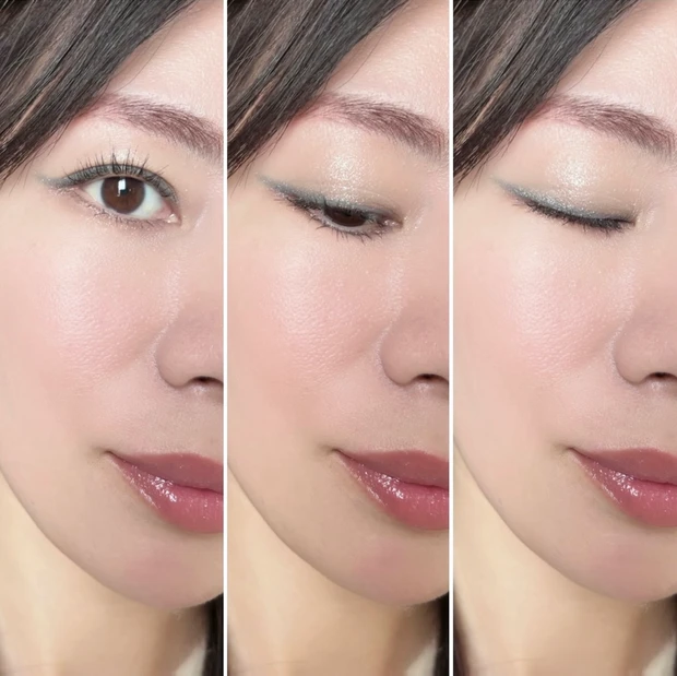 【マキア表紙メイク】吉岡里帆さん×SUQQUホリデーコレクションメイクアップ キット 【六花】を使ったメイクを再現！からのアレンジも紹介！_7