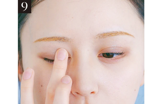 山本望叶さんのセルフメイクプロセス9