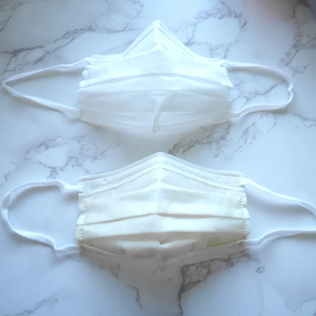 【小顔マスク】シンプルだけどフェイスラインがすっきり見えるプチプラ不織布マスク_2_1
